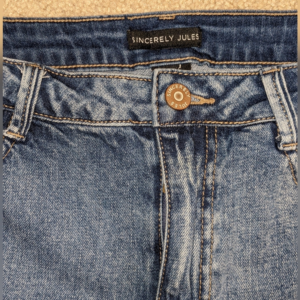 Ladies Sincerely Jules Distressed Cutoff Shorts Sz 3/26 - Picture 6 of 8